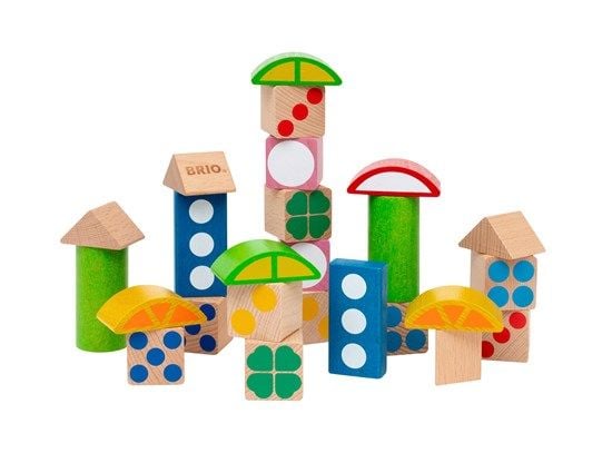 BRIO 30112 Building blocks with patterns (25 pcs)