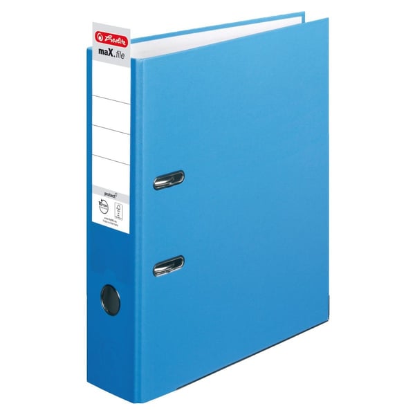 Herlitz 10094837, Oppbevaring, Metall, Polypropylen (PP), Blå, Tyskland