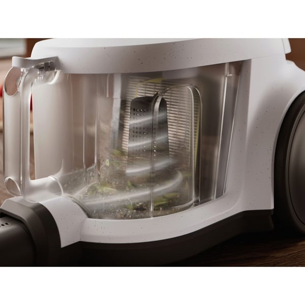 AEG AL51C2SW, 1000 W, Sylindervakuum, Tørr, Uten pose, 2 l, HEPA