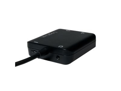 LogiLink CV0106, 1.42 m, 720p,1080i,1080p, 300 Mhz, Sort, RoHS, CE, 0 - 70 °C