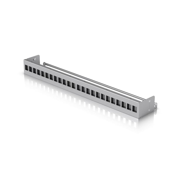 Ubiquiti - Blankt Keystone pluggbord - rackmonterbar - 1U - 24 porter