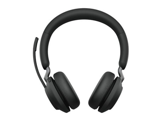 Jabra Evolve2 65 MS Stereo - Headset - på øret - Bluetooth - trådløs - USB-C - støjisolerende - sort