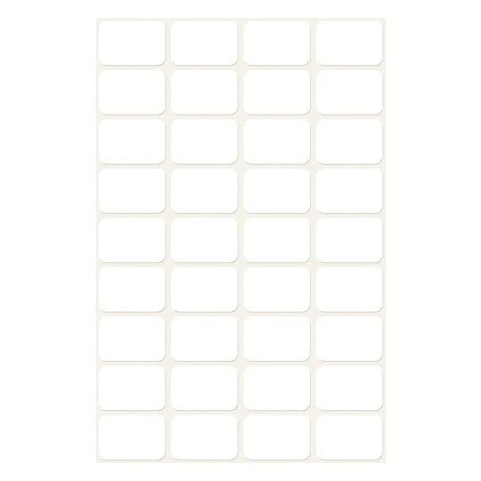 Etikett Avery 3042 vit 18x12 mm