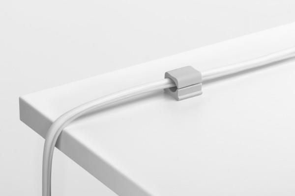 Durable Cavoline Clip Pro 2, Kabelholder, Bord, Plast, Grå