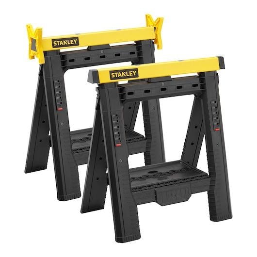 Stanley STST1-70559 taitettava sahauspukki 450 kg, korkeussäädettävä, 1 pari