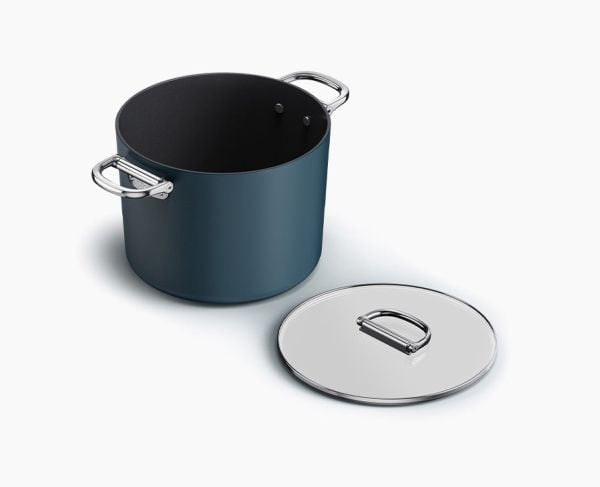 Joseph Joseph Space stekepanne 25 cm med non-stick-belegg, blå
