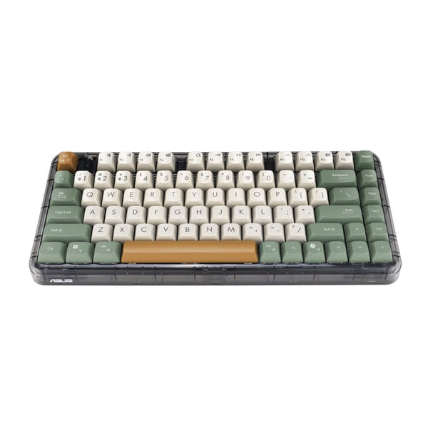 ASUS Jelly75 KD201 näppäimistö langallinen/langaton mekaaninen 75% Orange Meadow