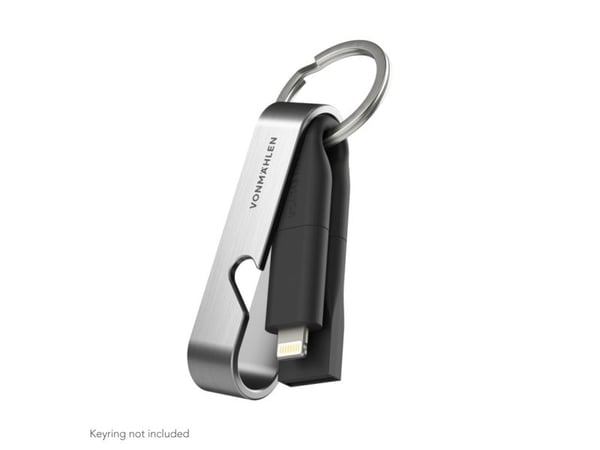 Vonmählen High Six, USB C, USB C, Sort, Rustfritt stål