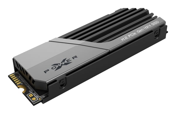 Silicon Power XS75 SSD 2 TB M.2 2280 PCIe Gen4x4 7000/6500 MB/s jäähdyttimellä