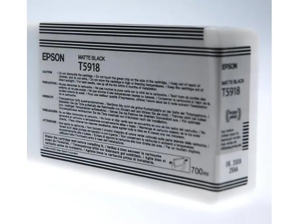 Epson T5918 - 700 ml - mattsvart - original - bläckpatron - för Stylus Pro 11880