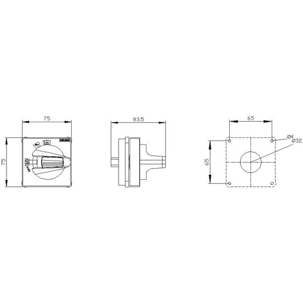 Grå Siemens 8UD17210AB11