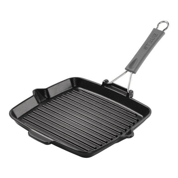 Staub 40509-344-0, Nelikulmainen, paistinpannu, Musta, emali, -20 °C, 240 °C