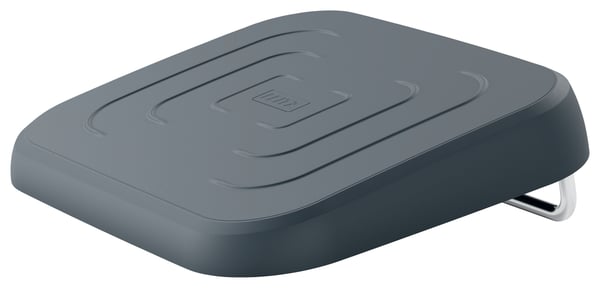 Leitz Ergo justerbar fodstøtte, grå, 80% recirkuleret plast