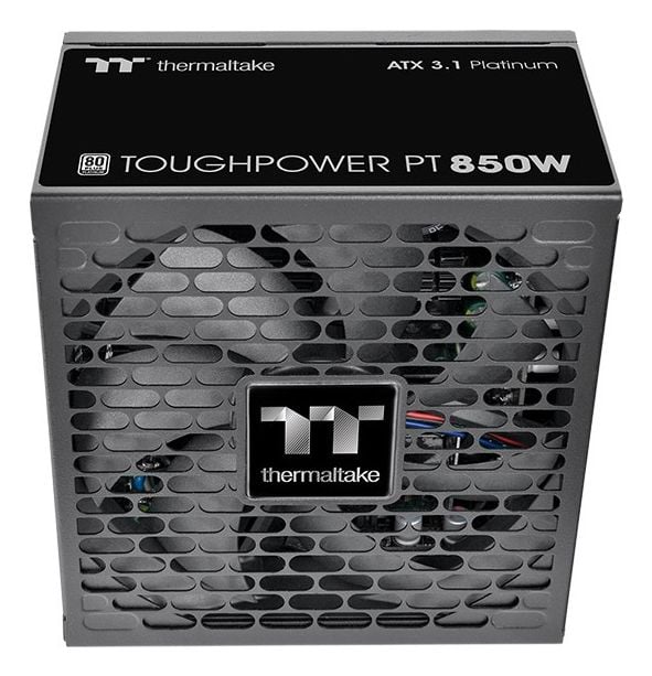 Thermaltake Virtalähde Toughpower PT ATX3.1/GEN5 80+P vähittäismyynti - PC/Palvelin virtalähde (PS-TPP-0850FNFAPE-1)