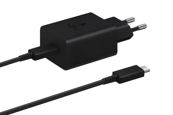 Samsung® | EP-T4510 - Pikalataus seinälaturi - 45 Watt - 3 A - USB-C - Lajittele | Inkl. 1,8 metrin USB-C-kaapeli