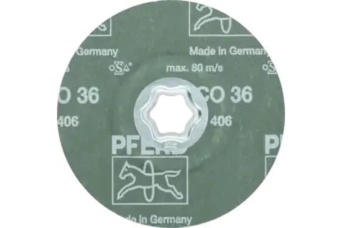 PFERD COMBICLICK fibre discs, 12,5 cm, 25 stykker
