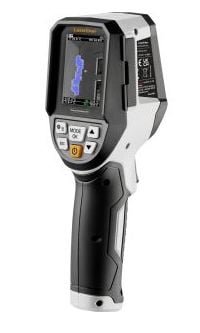 Laserliner 082.078A, -20 - 400 °C, 60 mK, 9 Hz, 2 °C, uncooled microbolometer, Musta, Valkoinen