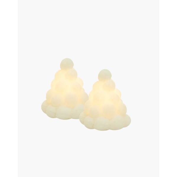 Sirius Evy lumipallot - 2 kpl - H 10 cm