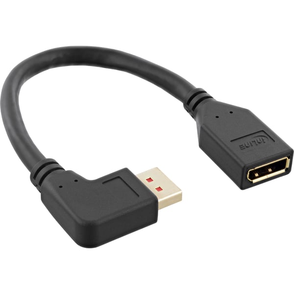 InLine 17159L, 0,15 m, DisplayPort, DisplayPort, Hankoppling, Honkoppling, 7680 x 4320 pixlar