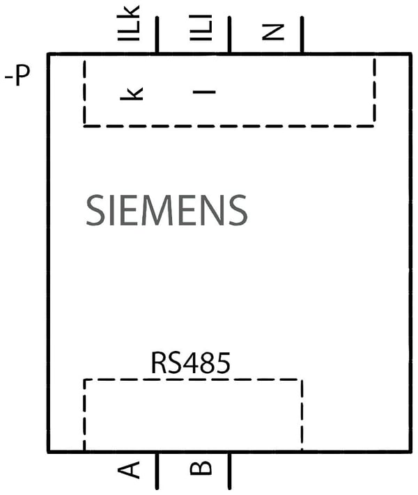 Siemens 7KT1652, Vahvavirta, kWh, IP40, 63 A, 151 g, 151 g
