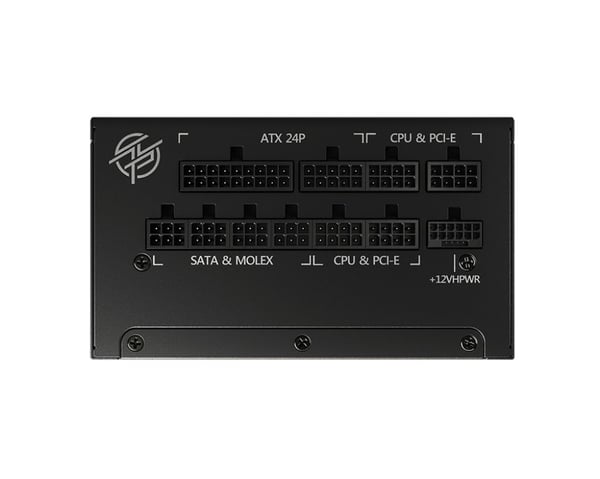 MSI MPG A1000G 1000 watin ATX 80+ Gold virtalähde PCIe5.0 täysmodulaarinen 135mm tuuletin