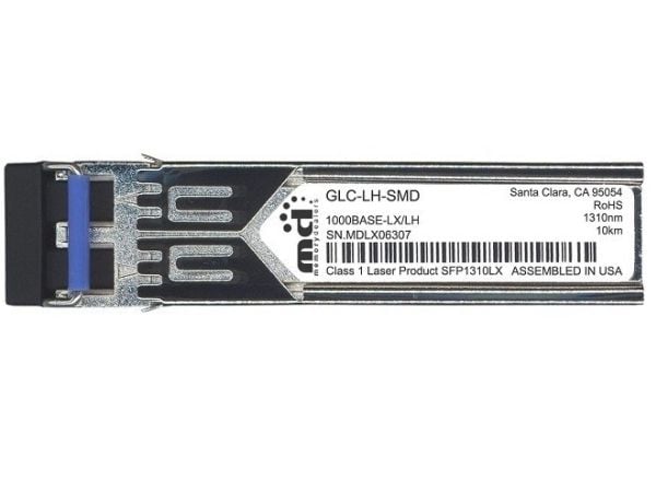 Cisco - SFP (mini-GBIC) transceiver modul - GigE - 1000Base-LX, 1000Base-LH - LC/PC enkelttilstand - op til 10 km - 1310 nm - for Cisco 38XX, 39XX,... Cisco - SFP (mini-GBIC) transceiver modul - GigE - 1000Base-LX, 1000Base-LH - LC/PC enkelttilstand - op til 10 km - 1310 nm - for Cisco 38XX, 39XX,...