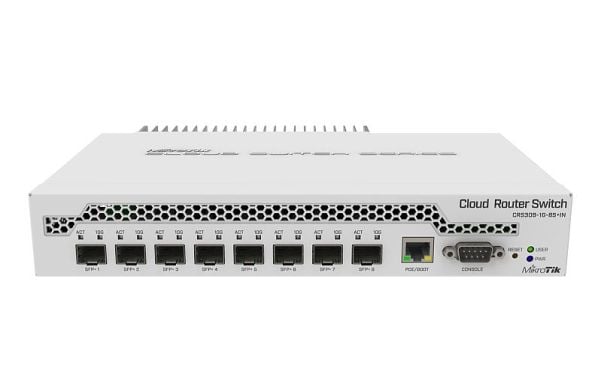 MikroTik CRS309-1G-8S+IN administrert switch 8x SFP+ 1x Gigabit Ethernet