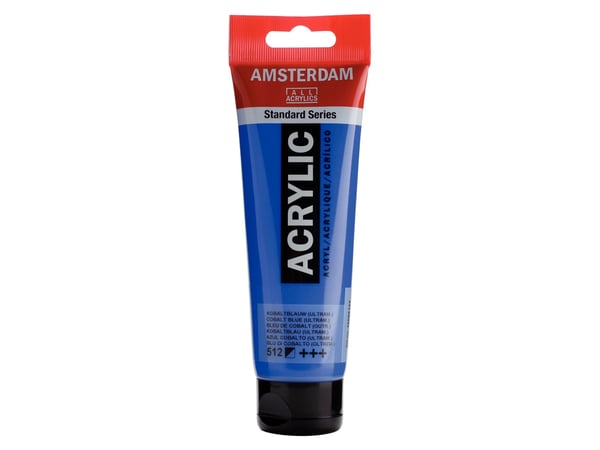 Amsterdam Standard Series akrylrør Cobalt Blue (Ultramarin) 512
