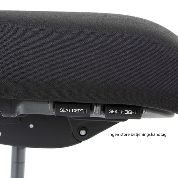 Canadian Ergo Comfort Air kontorstol, svart med nettingrygg