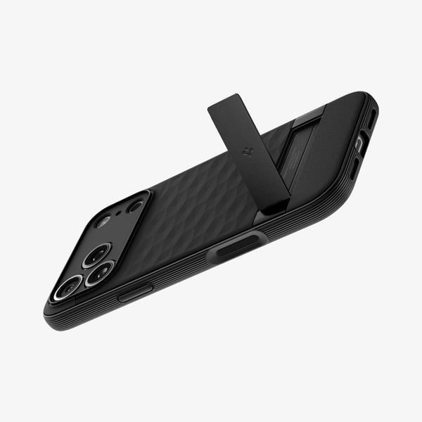Spigen Parallax S (MagFit), Etui, Apple, iPhone 17 Pro, 16 cm (6.3"), Svart