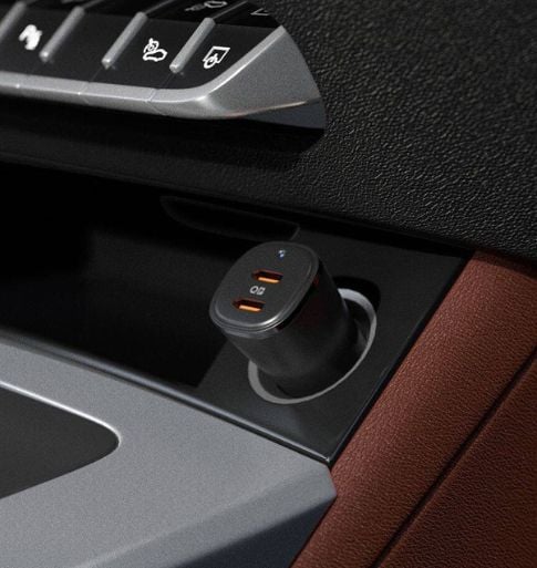 Spigen EV502, Automatisk, Cigarr tändare, Svart