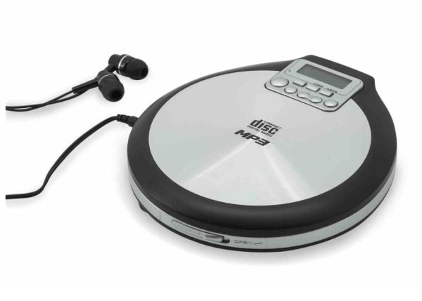Soundmaster CD9220 - Personal CD player - Sort - Rustfrit Stål - Anti-Shock.