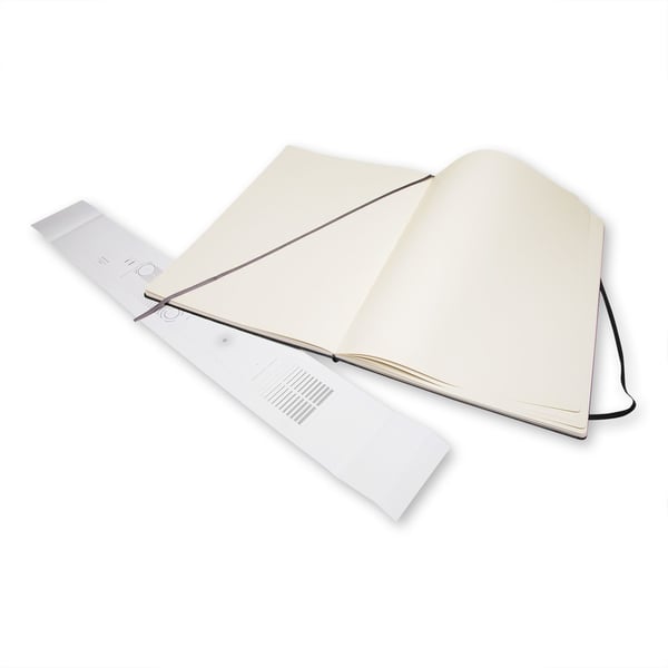 Moleskine Folio Art Skitsebog A3, ulinjeret, hard cover sort