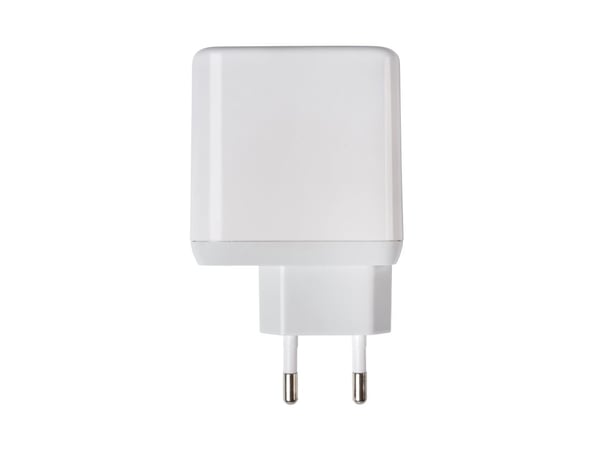 Vivanco Super Fast Dual Charger Set, Innendørs, AC, 1 m, Hvit