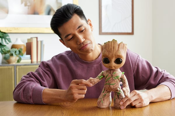Mattel Plush with Marvel Groot function