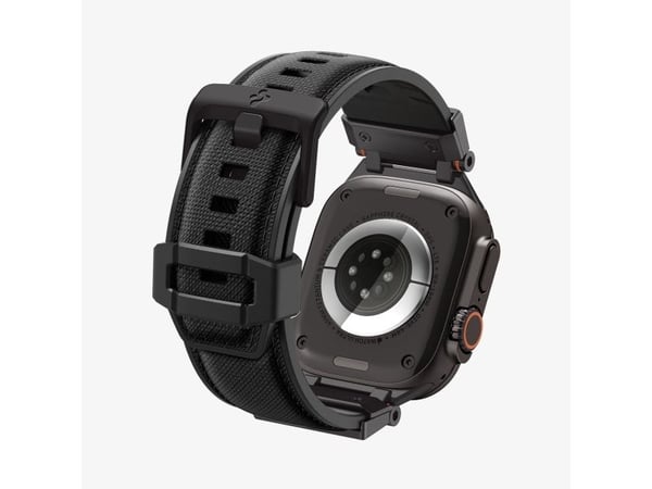Spigen DuraPro Armor, Nauha, SmartWatch, Lajittelu, Apple, Apple Watch Ultra (49mm), Nylon, Termoplastisk polyurethan (TPU)