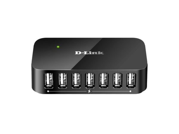 D-Link DUB H7 - Keskitin - 7 x USB 2.0 - pöytätietokoneet
