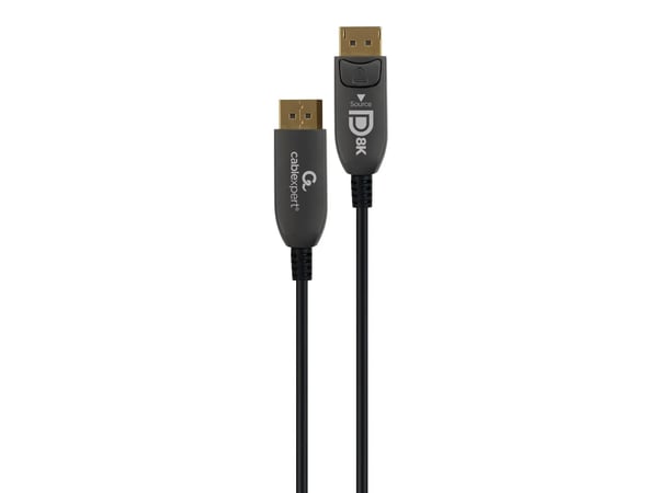Cablexpert AOC Premium Series - DisplayPort-kabel - DisplayPort (hann) til DisplayPort (hann) - DisplayPort 1.4 - 30 m - Active Optical Cable (AOC)...