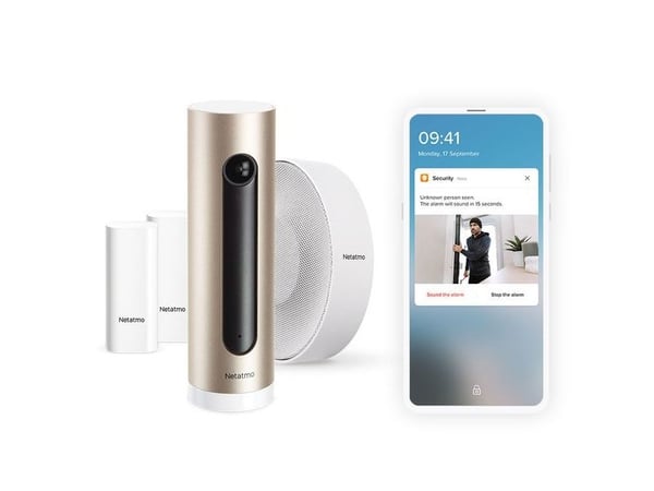 Netatmo NBU-ICSS-EU -aloituspaketti + tunnisteet + sireeni