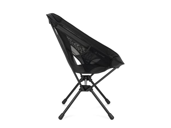 Helinox Chair One (RE), 145 kg, Retkituoli, 4 jalkoja, 1,02 kg, Alumiini, Nailon, Polyesteri, Kumi, Silikoni, musta