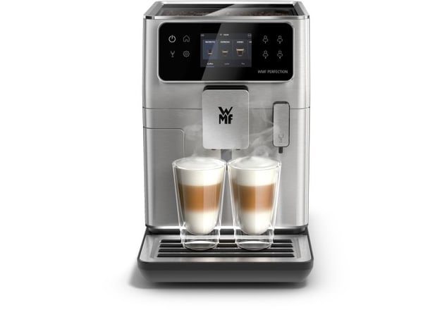 WMF Perfection CP812D, Espressokone, 3 L, Kahvipavut, Sisäänrakennettu jauhin, 1550 W, Ruostumaton teräs
