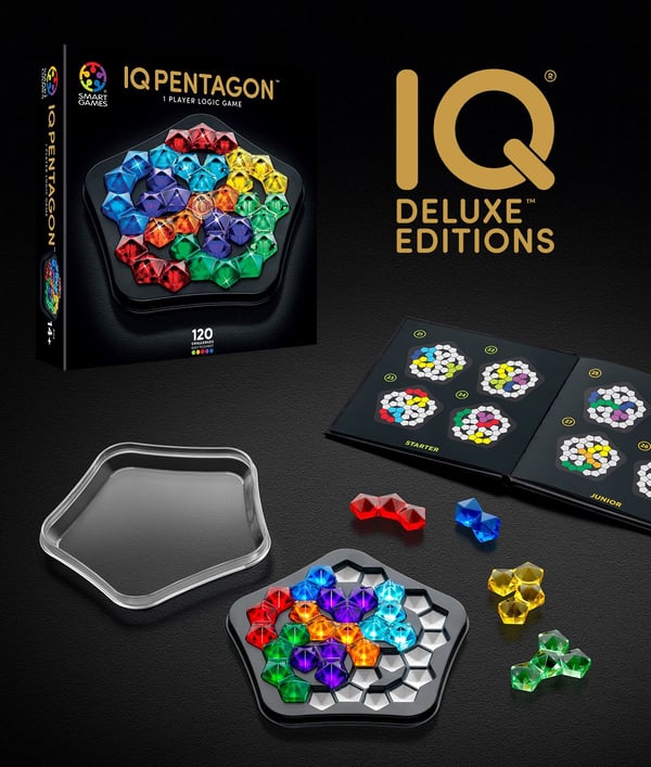 SmartGames IQ Pentagon, 3D-puslespill, 14 år
