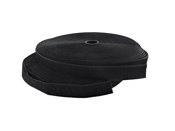 InLine 59933S, Huopa, Musta, 25000 mm, 25 mm, 433 g, 250 mm