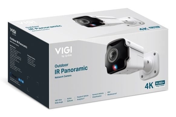 TP-Link VIGI InSight S385PI, IP-säkerhetskamera, Utomhus, Kabel, 44 m, 120 dB, Vägg