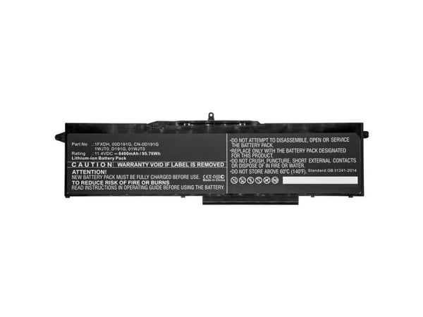 CoreParts - Batteri til bærbar PC (tilsvarer: Dell 01WJT0, Dell 0D191G, Dell 1FXDH, Dell 1WJT0, Dell CN-0D191G, Dell D191G) - 11.55 V - litiumion -...
