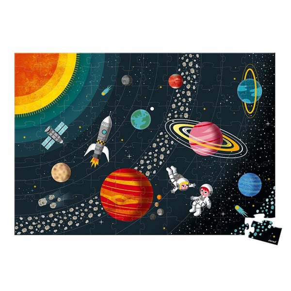 Janod Puzzle Solar System 100 stk.