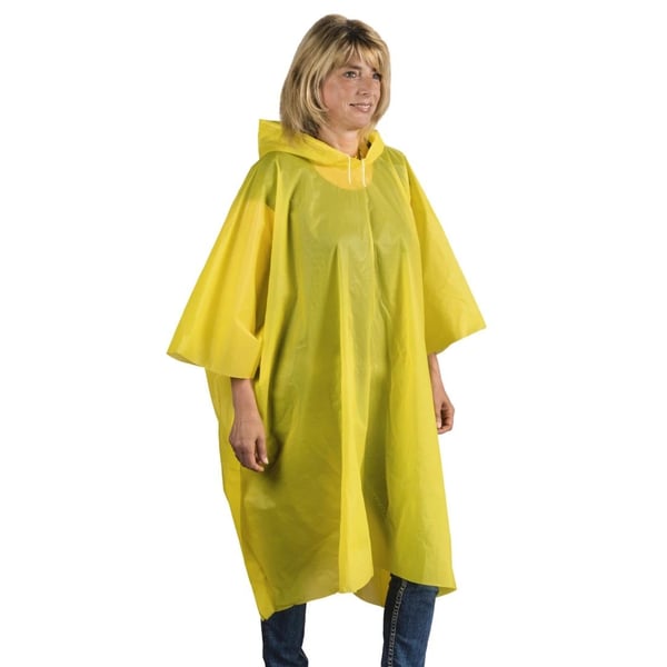 Hama 00178145, Rain jacket, Unisex, Vuxen, Polyeten-vinyl acetat (PEVA), Gul