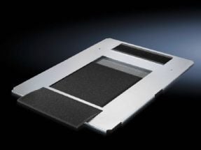 Rittal 5502.330, Rackplate, Stål, Svart, Hvit, 1 stykker