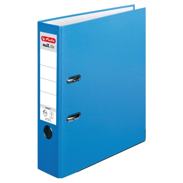 Herlitz 10094837, Oppbevaring, Metall, Polypropylen (PP), Blå, Tyskland