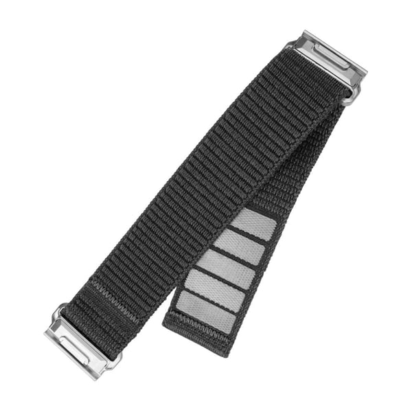 FIXED - Sløyfe for smart armbåndsur - 26 mm, nylon - 160-210 mm - mørk grå - for Coros Vertix 2; Garmin Fenix 7X; Enduro 2; epix Pro; Instinct 2X; ...